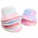 8 colors winter Fuzzy Furry Bucket hats Fluffy Fisherman Cap tie dye Warm Windproof Artificial Fur Bucket Hat for Women