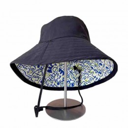 wholesale fashion women lady girls wide brim reversible bucket floppy hats Fisherman Hat Travel beach sun hat