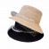 2024 new ladies women Sun Hats crochet raffia Straw wide brim beach hat for women flat top boater fedora hat for Travel Outdoor