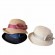 2024 new ladies women Sun Hats paper Straw wide brim beach hat cloche hat with satin bowknot for Travel Outdoor