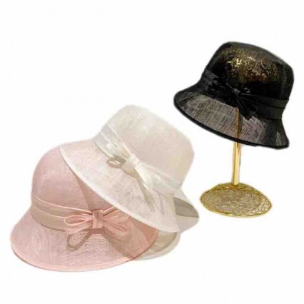 sinamay formal hats Kentucky Derby Dress Fascinator bowknot Tea Party Wedding hat for woman lady luxury for church sinamay formal hats Kentucky Derby Dress Fascinator bowknot Tea Party Wedding hat for woman lady luxury for church