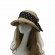 2024 new ladies women Sun Hats paper Straw wide brim beach hat for women cloche hat with polka dot ribbon for Travel Outdoor