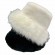 fashion Women\'s artificial Fur Bucket Hat Fluffy Winter Warmer Fisherman Warm Windproof Hat for Girls