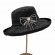 wholesale fashion women lady girls jacquard bucket floppy hats Fisherman Hat Travel beach sun hat with rhinestone bowknot