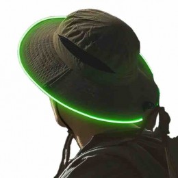 men Women unisex Casual party camp hiking wide brim led Fishing Bucket stylish hats Travel Outdoor hiking fisherman Hat