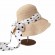 women Sun Hats with polka dot ribbon Wide Brim raffia Straw beach hat for women cloche hat for Travel Outdoor