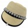 fashion chic women ladies jeweled paper straw Knight cap baseball hat UV protection beach sun berets