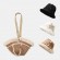 two way to wear FASHION Women Winter Faux Suede fur bucket hat and purse