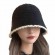 3 colors Classic women winter warm fleece bucket hat Stylish beanie cap hats