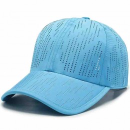 9 colors Unisex Premium Performance golf baseball Cap Headwear laser cut hat Mesh Running Outdoor Breathable vent trucker hat