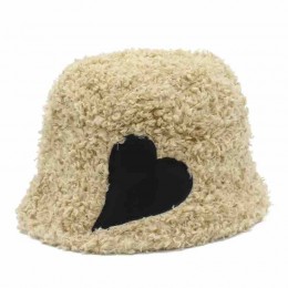 new winter hats Soft Artificial Fur Bucket Hats Fluffy Winter Warmer Fisherman Cap furry bucket hats