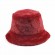 Winter artificial rabbit hair Fluffy Plush Bucket Hat Thick fuzzy red bucket hats Cap for Skiing Cycling Camping Hiking