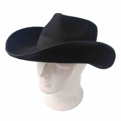 fashion chic black felt cowgirl hats wool felt western australian cowboy hat