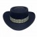 fashion chic black ethic ribbon felt cowgirl hats wool felt western australian cowboy hat