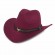 fashion classic menw omen felt cowgirl hat western cattlemen plain felt cowboy hats wholesale