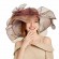 packable sun hat 13cm wide brim Women\'s Kentucky Derby Organza Church Wedding Dress Party Occasion fascinators and hats