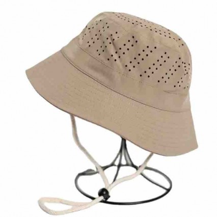 women Mesh cooling bucket hat for Summer brim blank sunscreen fisherman hat solid casual bucket hiking hats for men