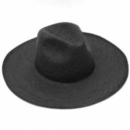 new fashion chic fedora hats black wool felt Warm short Brim Panama mens dress hats wholesale