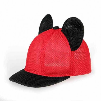 fashion chic kids & adults breathable mesh mouse ears golf tennis sports gorras baseball snapback sun hat summer hats for babies