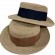 men women unisex Sun Hat Flat Top boater Panama Summer Beach fedora paper straw hats boater with ribbon