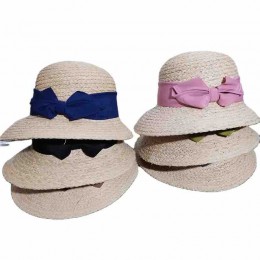 fashion chic women beach hat raffia Straw cloche Hat beach Upf50+ UV protection sunscreen hat for women