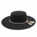 fashion Pork Pie women Flat Top boater hat Wide Brim Porkpie jazz Hat Fedora Hat 12 colors with pearl chain & tassel