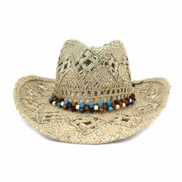 ready to ship bulk men & women natural sea grass straw cattle man salt grass cowboy hat beach sun cowgirl hats women