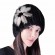 winter Warm Mink hair double layer knitted beanie skull ski Hats Daily warm sports ski luxury beanie hat cap