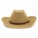 new fashion chic women paper Straw cowgirl hats beach UPF 50+UV protection sun hat bulk cowboy hats