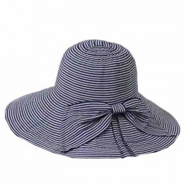 ready to ship 7 colors Women packable cotton bucket hats wholesale Fishing striped bucket hat