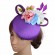 fashion elegant Party satin pillbox hat women fascinators for women formal hats Kentucky Derby hairlip Cocktail hat with flowers