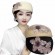 new fashion chic women ladies paper straw pillbox hats beach sun hat beret air hostess luxury fedora hats for women