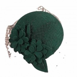 new hot sell Fascinators Hats 20s 50s Hat pillbox hat women Cocktail Tea Party Headwear with Veil for Girls