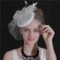 Women's Feather Fascinators Hat - Hair Pin Cocktail Headwear Pillbox Hat for Tea Party Derby Wedding Royal Banquet