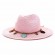 10 colors new ethnic ladies straw hats outdoor travel UV protection jazz panama hat beach hats for women summer straw female