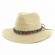 5 colors new ethnic outdoor travel UV protection jazz paper straw panama hat beach hats for women summer straw female