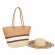 fashion chic UPF 50+Sun Protection Hat Beach Tote Bag Sun cloche floppy Hat purse and hat sets women