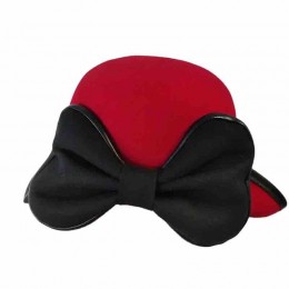 fashion chic woman lady luxury wool cloche Hat felt hats women bowknot bowler stylish womens dress hats