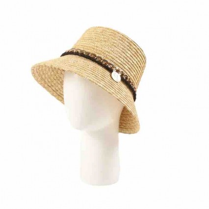 2024 new fedora straw hat beach wheat Straw bucket cloche Hats Upf50+ UV protection wide brim straw sun hat