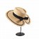 Womens UPF50 foldable summer raffia straw beach sun Hats with bowknot Accessories fashion womens straw hat roll up sun wide brim