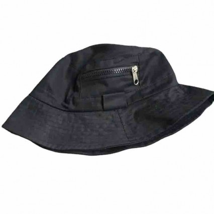 Women Men UPF 50+ Wide Brim Boonie Sun Hats Foldable Summer Floppy Beach Fishing Safari bucket hats with zipper pocket