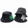 Women Fisherman Sun Hats rhinestone trim 3D flowers bucket hat Beach Travel Summer Cap hats for women luxury