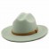 fashion men woman unisex 18 colors felt cowgirl hat western cattlemen cowboy hat with leather band